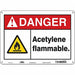 Safety Sign 10 inx14 in Aluminum