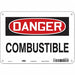 Safety Sign 7 inx10 in Polyethylene