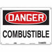 Safety Sign 10 inx14 in Polyethylene