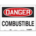 Safety Sign 10 inx14 in Vinyl