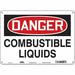 Safety Sign 10 inx14 in Aluminum