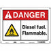 Safety Sign 10 inx14 in Aluminum