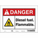 Safety Sign 7 inx10 in Vinyl