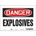 Safety Sign 7 inx10 in Vinyl