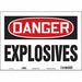 Safety Sign 10 inx14 in Vinyl