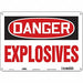 Safety Sign 10 inx14 in Aluminum