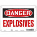 Safety Sign 7 in x 10 in Polyethylene