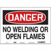 Safety Sign 10 inx14 in Vinyl