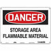 Safety Sign 10 inx14 in Polyethylene