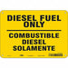 Safety Sign 7 in x 10 in Polyethylene
