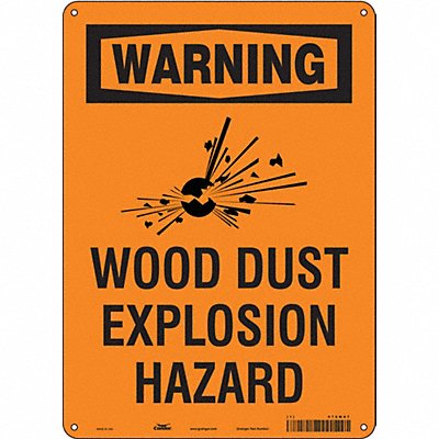 Safety Sign 14 inx10 in Aluminum