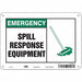 Safety Sign 7 in x 10 in Aluminum