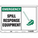 Safety Sign 10 in x 14 in Polyethylene