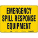 Safety Sign 10 in x 14 in Polyethylene