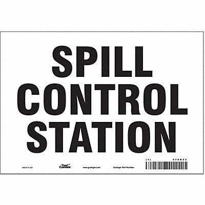 Safety Sign 7 in x 10 in Vinyl