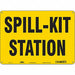 Safety Sign 10 in x 14 in Polyethylene