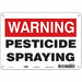 Safety Sign 7 in x 10 in Aluminum