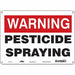 Safety Sign 10 inx14 in Aluminum