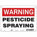 Safety Sign 7 in x 10 in Polyethylene
