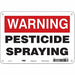 Safety Sign 7 in x 10 in Vinyl