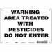 Safety Sign 7 in x 10 in Aluminum