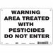 Safety Sign 7 in x 10 in Vinyl