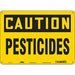 Safety Sign 10 in x 14 in Polyethylene