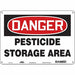 Safety Sign 10 inx14 in Vinyl
