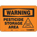 Safety Sign 7 inx10 in Polyethylene
