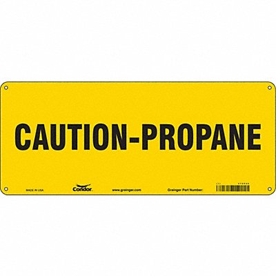 Safety Sign 7 in x 17 in Aluminum