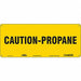 Safety Sign 7 in x 17 in Polyethylene