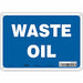 J8138 Safety Sign 7 inx10 in Polyethylene