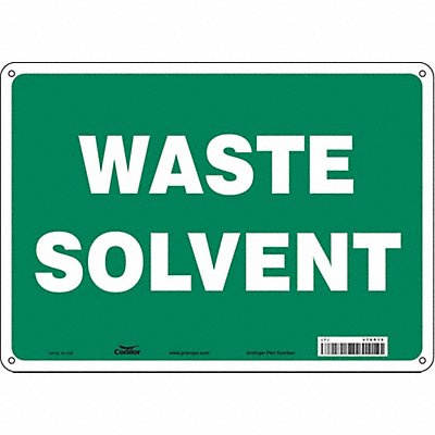 Safety Sign 10 inx14 in Aluminum