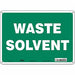 Safety Sign 10 in x 14 in Polyethylene