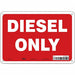 J8155 Safety Sign 7 in H x 10 in W Aluminum