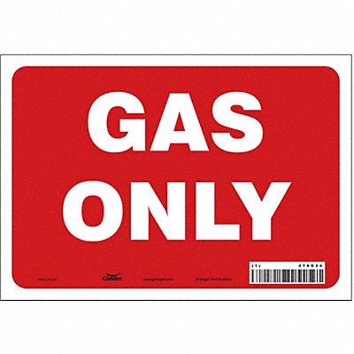 Safety Sign 7 inx10 in Vinyl