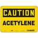 Safety Sign 7 inx10 in Polyethylene