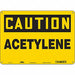 Safety Sign 10 inx14 in Polyethylene