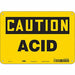 Safety Sign 7 in x 10 in Aluminum