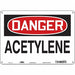 Safety Sign 10 inx14 in Polyethylene