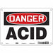 Safety Sign 7 inx10 in Polyethylene