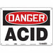 J6910 Safety Sign 10 inx14 in Polyethylene