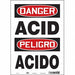 Safety Sign 14 in x 10 in Vinyl