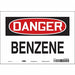 Safety Sign 7 in x 10 in Vinyl