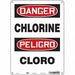 Safety Sign 14 inx10 in Polyethylene