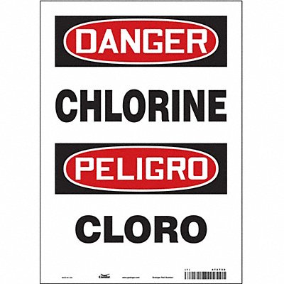 Safety Sign 14 in x 10 in Vinyl