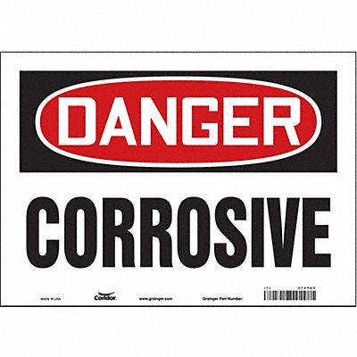 J6919 Safety Sign 10 inx14 in Vinyl