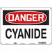 Safety Sign 10 in x 14 in Polyethylene