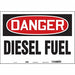 J6920 Safety Sign 14 inx20 in Vinyl