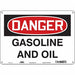 Safety Sign 10 inx14 in Polyethylene